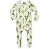 Milkbarn Snap Footed Romper (Potted Plants 3-6M)