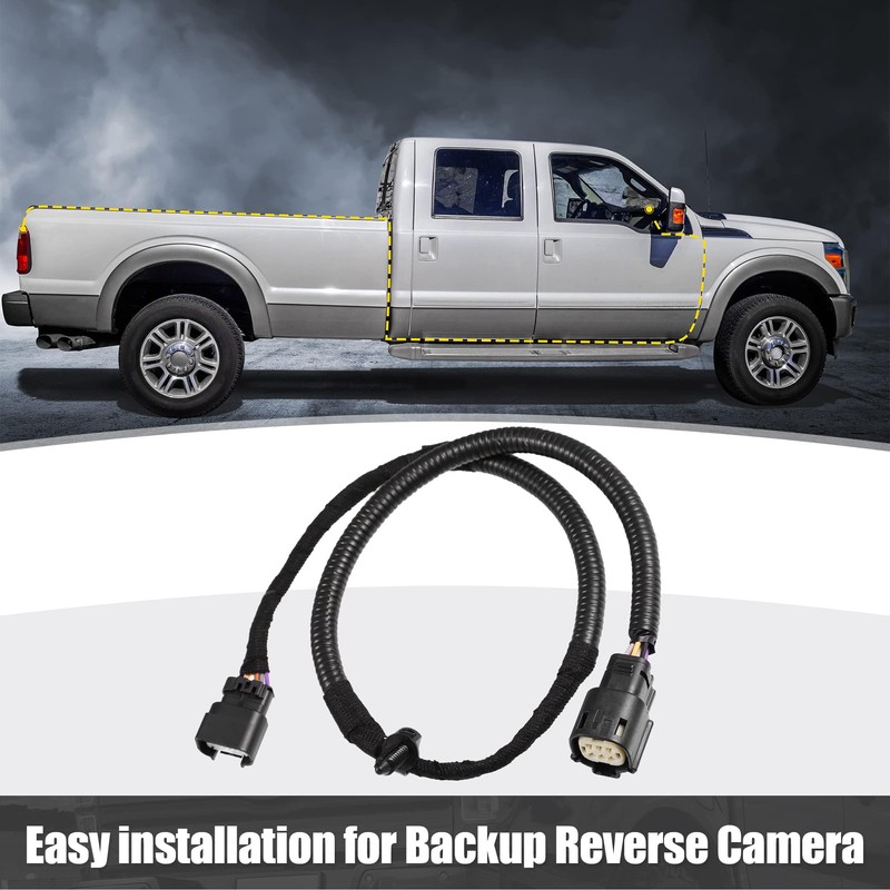 Unifizz BL3Z-14A411-A Rear View Back Up Camera Wire Harness BL3Z14A411A
