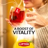Lipton Black Tea Bags, Hot or Iced High Caffeine Tea,