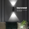 2W Indoor DoubleHeaded LED Wall Lamp Lights for Home Bar
