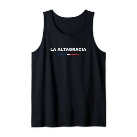 La Altagracia, Traditional Dominican Republic Flag Tank Top
