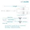 enoaudio Mogami 2930 Insert Cable Neutrik Gold 6.3 mm TRS