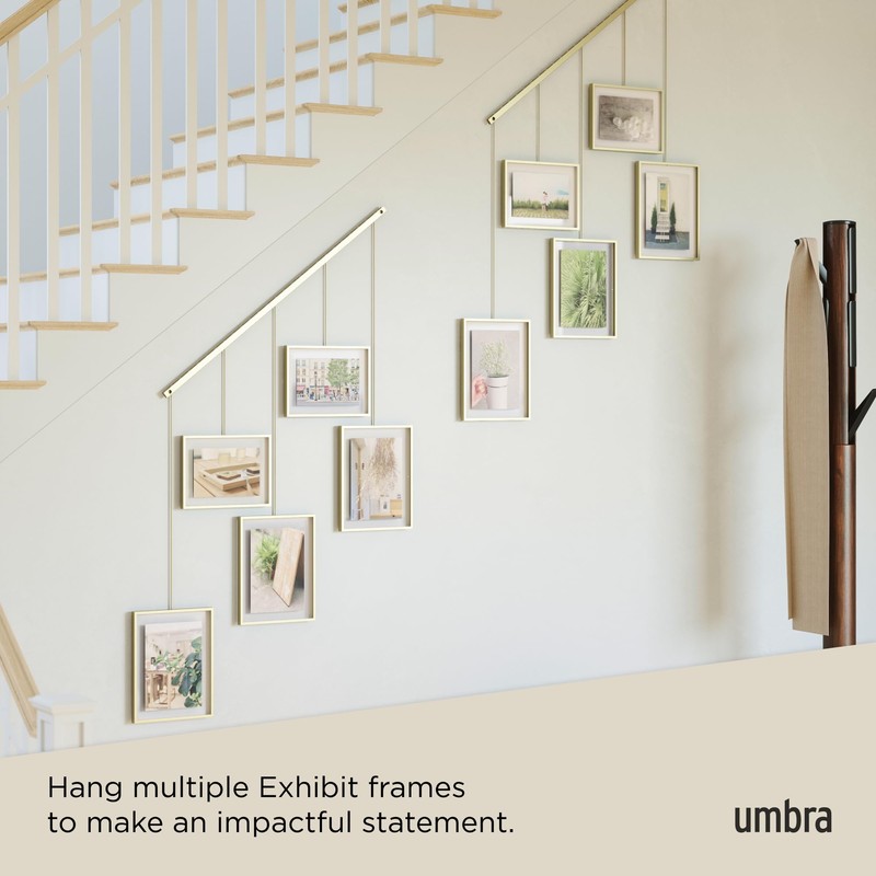 Umbra Exhibit Adjustable Photo Display – DIY Collage Set Mounts