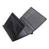 Esquire Duo Leather Credit Card Holder 9 cm - black