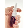 ericotry 12PCS 20ml Refillable Amber Plastic Fine Mist Nasal Spray