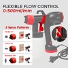 Electric Paint Sprayer 400W HVLP, 800ml Capacity Spray Paint Gun