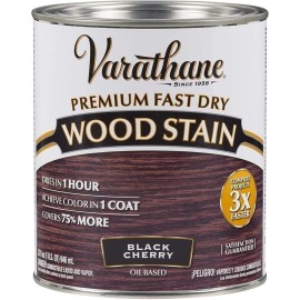 Varathane 262009 Premium Fast Dry Wood Stain, Quart, Black Cherry