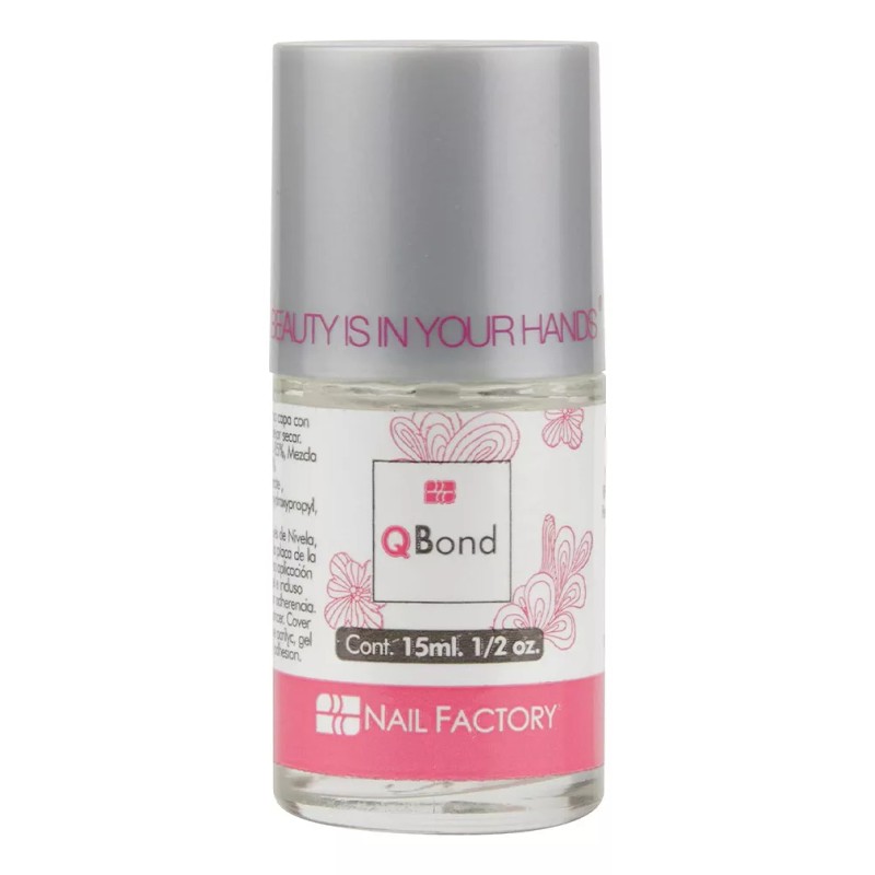 Nail Factory Pack 2 Pz Q Bond, Preparador Uñas Gel-acrilico,