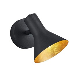 Reality Leuchten R80161002 Spotlight Metal Black / Gold