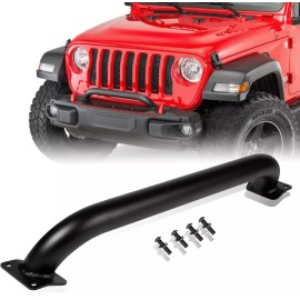 sky66_78 Front Bumper Grille Winch Brush Guard 82215351 For Jeep Wrangler Gladiator JL JT