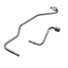 LOSTAR Pair(2) Auto Transmission Oil Cooler Line Kit on Radiator Compatible with Grand Cherokee 1999-2003 52079432AC + 52079753AB