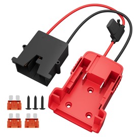 RVBOATPAT Power Wheels Battery Adapter 18V for Battery Adapter with 12AWG Wire Harness Connector Compatible with Fisher-Price 12 Volt Power Wheels