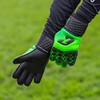 CATCH & KEEP Goalkeeper Gloves Children's Claw Protector Green Size