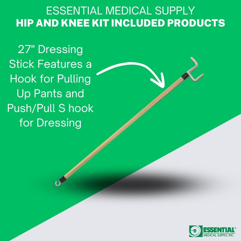 Essential Medical Supply Hip and Knee Surgery Recovery Kit -