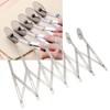 7 Wheel Pastry Cutter Roller Stainless Steel Multifunction Adjustable Width