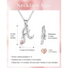 Mesovor 925 Sterling Silver Chains for Women, Delicate Initial Necklace