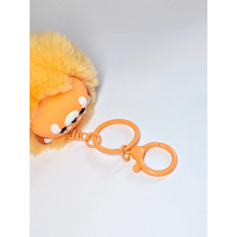 Pandachilla Bag Charm Key Chain Vivid Animals Cute Ornament, Vibrant