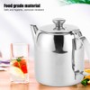 Tetera de acero inoxidable, hervidor de agua fría de cocina,