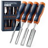 Presch Professional Chisel Set for Wood 4 Pieces - Sharp