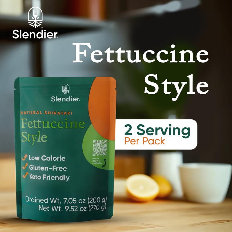 Natural Shirataki Fettuccine Style 6 Packs