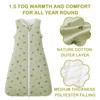 Nivolltha Super Soft 1.5 TOG Sleep Sack, 100% Organic Cotton