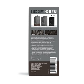 Madison Reed Mr. Hair Color for Men, Dark Brown to Black Demi-Permanent Hair Dye, Reduces Grays in 15 Minutes For Hair & Beard, Nourishing & Strengthening, Keratin & Argan Oil, 2 Applications