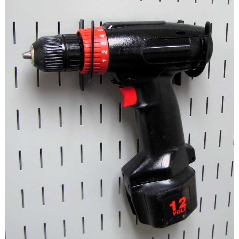 Wall Control 10-UH-003 B Slotted Pegboard U-Hook for Wall Control