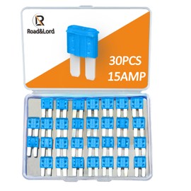 30PCS Micro 2 Blade Fuse ATR/APT Micro2 Fuse ATR/APT Blade Fuse Kit for Car Boat Truck SUV Automotive Replacement Fuses (10A) (15A)