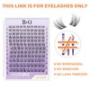 Flora Natural C Curl Kit - 120pcs 8-18mm Eyelash Cluster