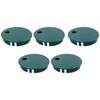 KENRCLVD 5Pcs Round Sprinkler Valve Box Covers ID 5.5" OD