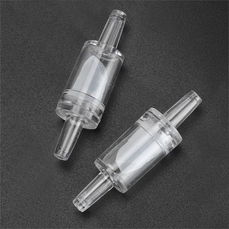 Aquarium White Check Valve Fish Tank One Way NonReturn Check