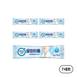 Clean Nara Peppermint Cooling Towel, 29g, 35 pcs / 깨끗한나라 페퍼민트 쿨링타올, 29g, 35개