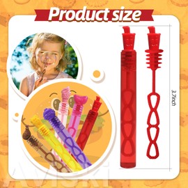 40 Pack Bubble Wands, Soda Burger Ice Cream Chips Mini Bubble Wands for Party Favors, Toys for Girls Boys Kids Toddler Adults, Party Bag Stuffers Goodie Bag Filler, Classroom Prizes
