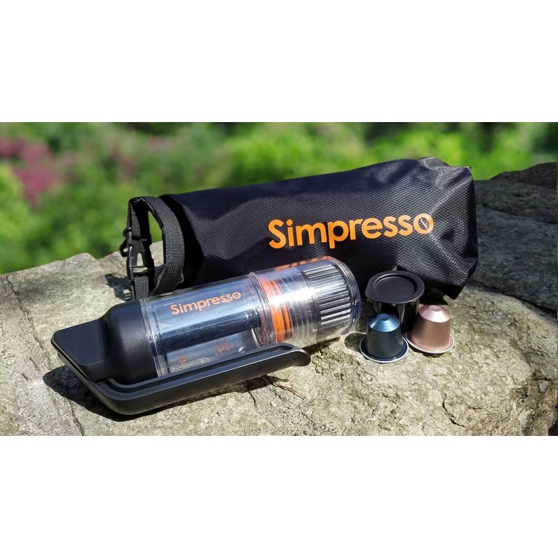 Nespresso Simpresso Portable Espresso Maker (Premium Travel Package) - All