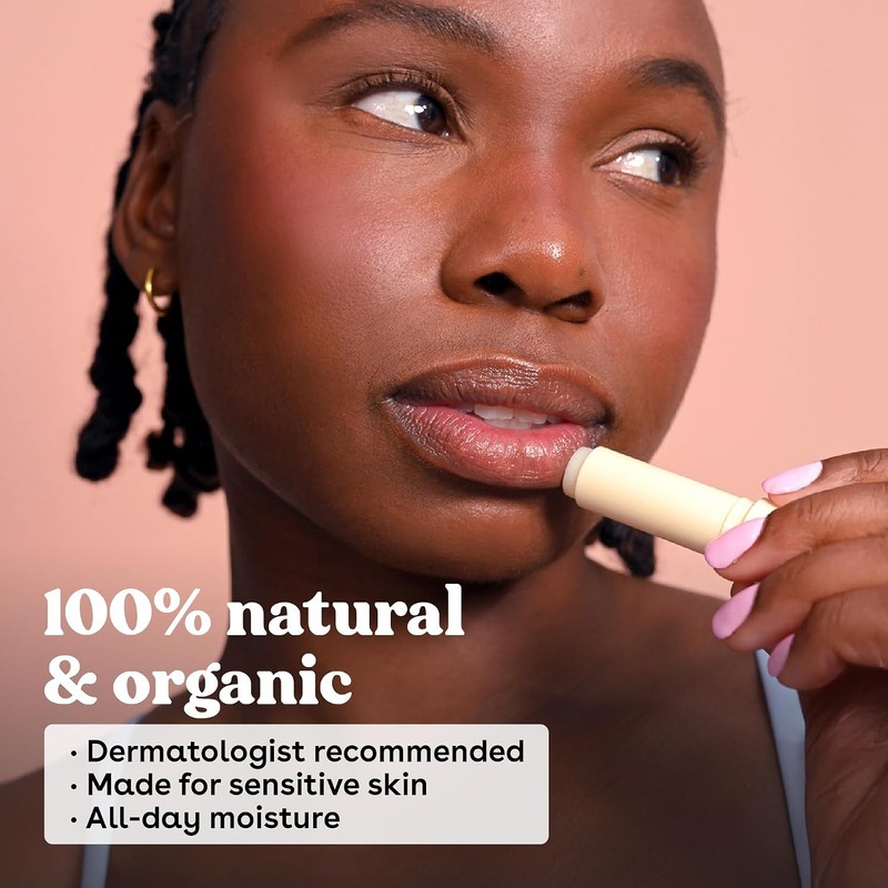eos Organic Lip Balm Sphere - Strawberry Sorbet Certified Organic