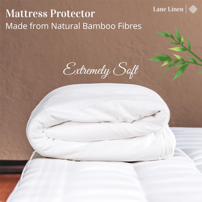 Lane Linen 100% Waterproof Mattress Protector California King Size -