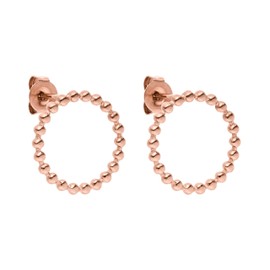 PURELEI Karma Earrings (1.5 cm Diameter), Sterling Silver