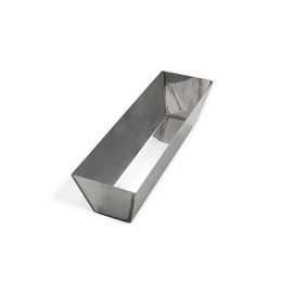 Stainless Steel Mud Pan 25 cm (10 inch Bottom) Drywall Masonry Tray, Bucket Paint, Compound pan, Drywall mud DIY