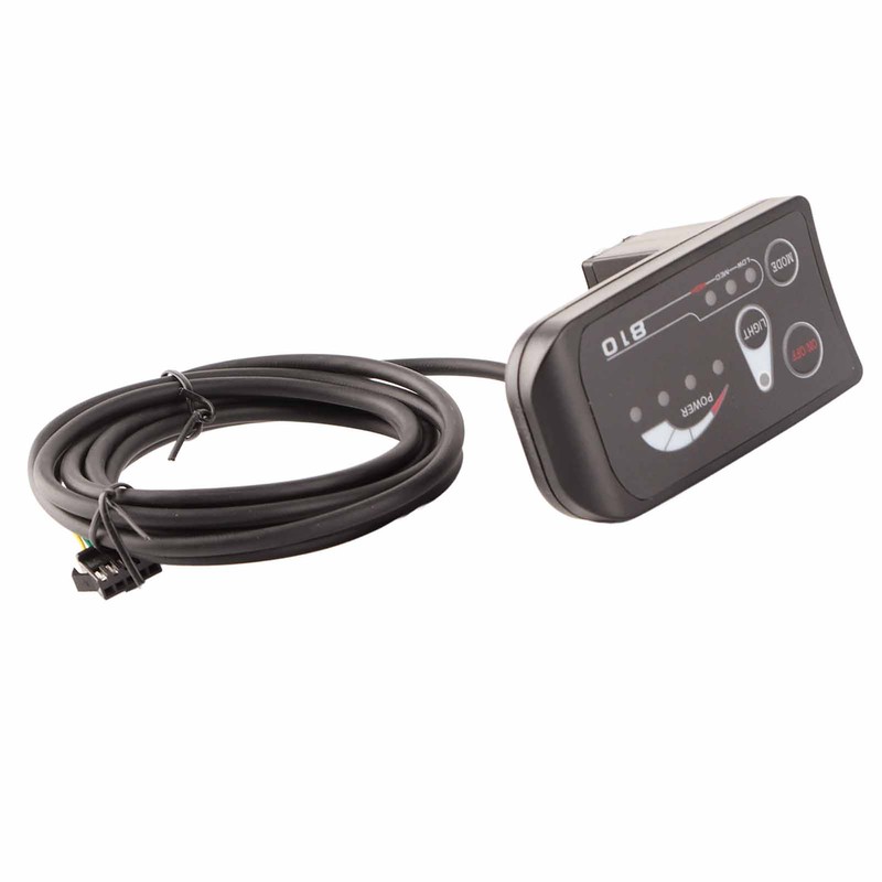 48V LED810 Instrument Display Meter Panel Waterproof for Electric Bicycle