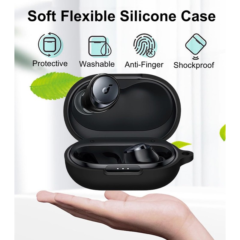 A-Focus Compatible with Soundcore Space A40 Case Ear Tips Kit,
