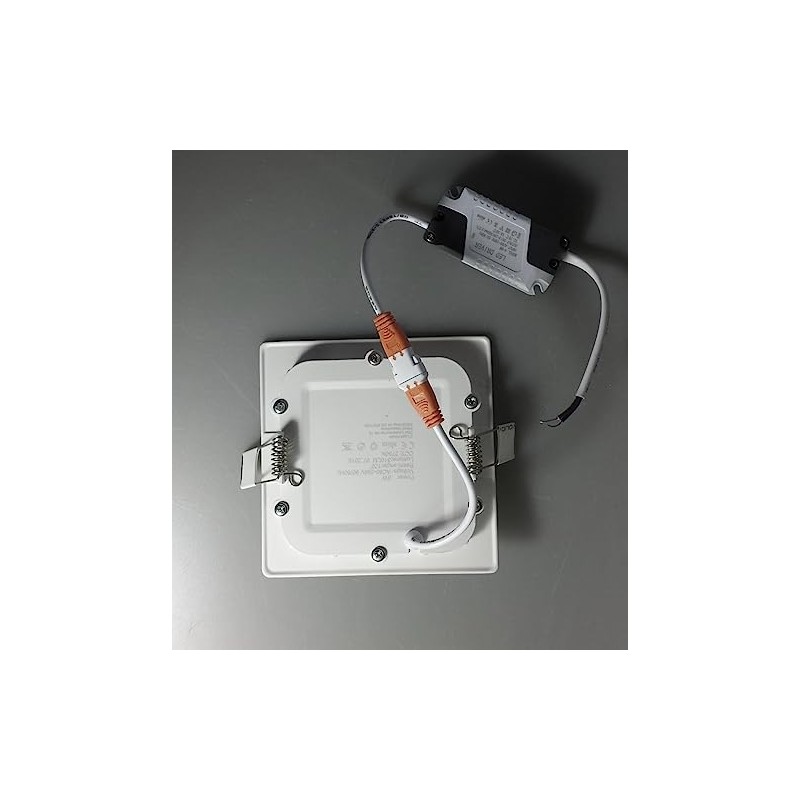 LICHT DISCOUNT 6 W LED Mini Panel Light Recessed Square