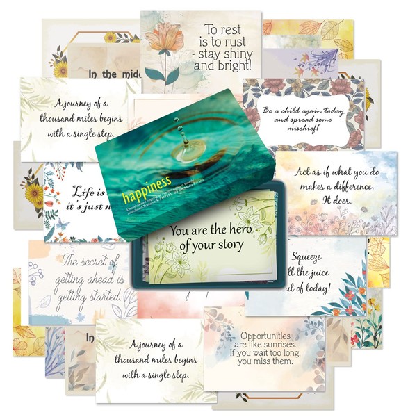 exciting Lives Motivational Cards Box- Gift For Women's Day, Inspirational