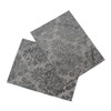 Palazzo Damask Pewter (Grey - Silver) Pack Of 2 Placemats