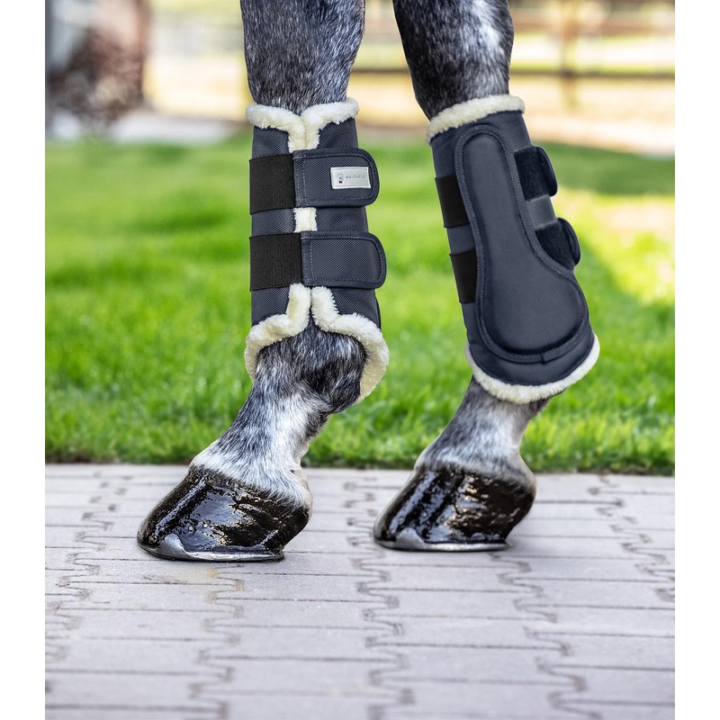 WALDHAUSEN Comfort Dressage Gaiters L Blue