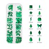 Jollin 1920pcs Flat Back Rhinestones Glass Pendants Gems Nail Art