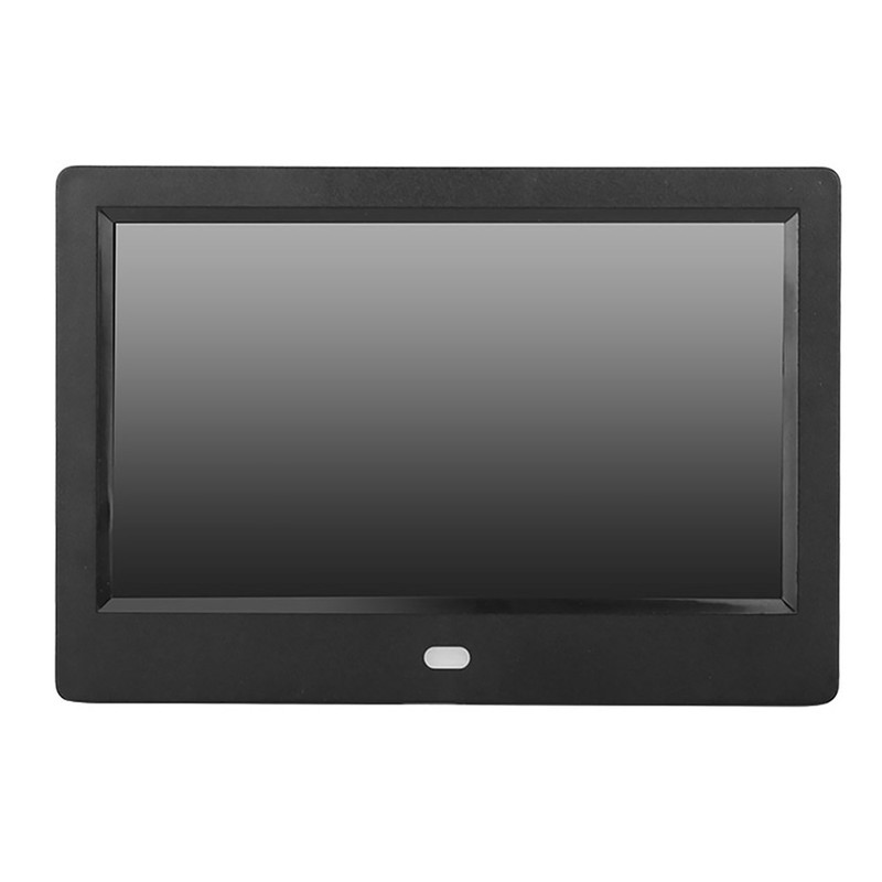 7" HD LED Screen Digital Photo Frame Alarm Clock MP3/4