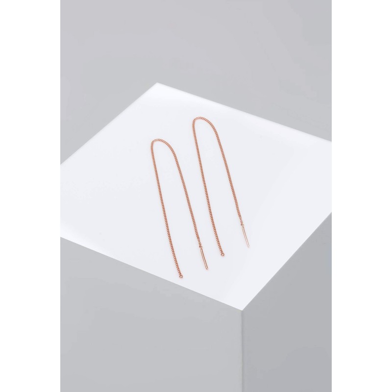 Elli Women's 925 Sterling Silver Rose Gold Filigree Elegant Pull