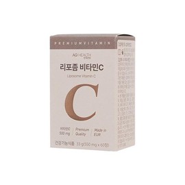 J&M Partners Anguk Health Liposomal Vitamin C 500mg x 60 tablets 1 set / 안국건강 리포좀 비타민C 500mg x 60정 1개 1세트