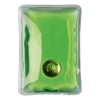 eBuyGB Unisex Reusable Gel Hand Warmer, Transparent Green Rectangle