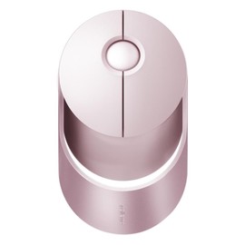 Rapoo Ralemo Air 1 kabellose Maus wireless Mouse 1600 DPI Sensor umweltfreundlicher wiederaufladbarer Akku ergonomisch für Links- und Rechtshänder PC & Mac - pink